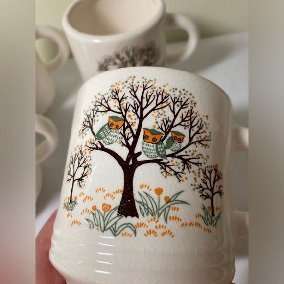Owls in Tree Teapot and mug Set - Picture 7 of 11